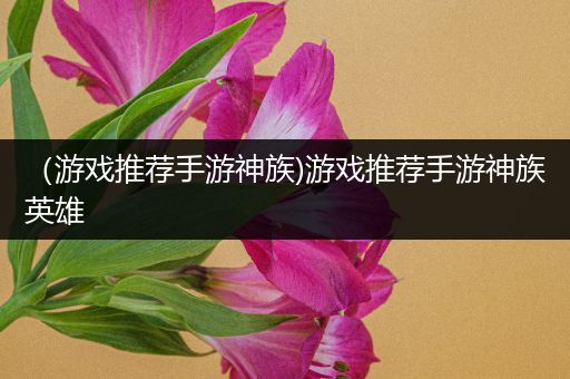 （游戏推荐手游神族)游戏推荐手游神族英雄