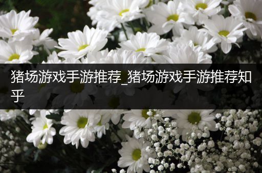 猪场游戏手游推荐_猪场游戏手游推荐知乎