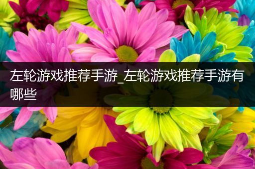 左轮游戏推荐手游_左轮游戏推荐手游有哪些