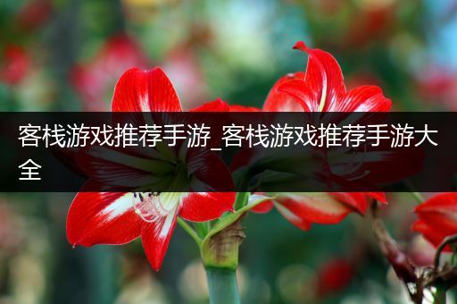 客栈游戏推荐手游_客栈游戏推荐手游大全