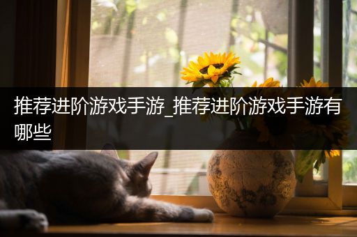 推荐进阶游戏手游_推荐进阶游戏手游有哪些