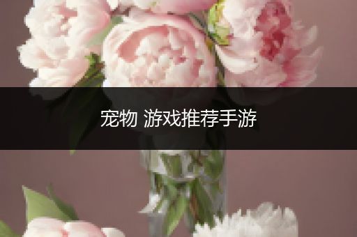宠物 游戏推荐手游