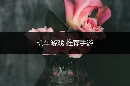 机车游戏 推荐手游