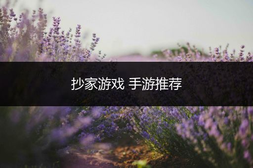 抄家游戏 手游推荐