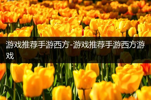 游戏推荐手游西方-游戏推荐手游西方游戏