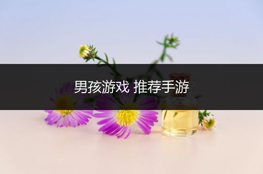 男孩游戏 推荐手游