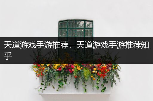 天道游戏手游推荐，天道游戏手游推荐知乎