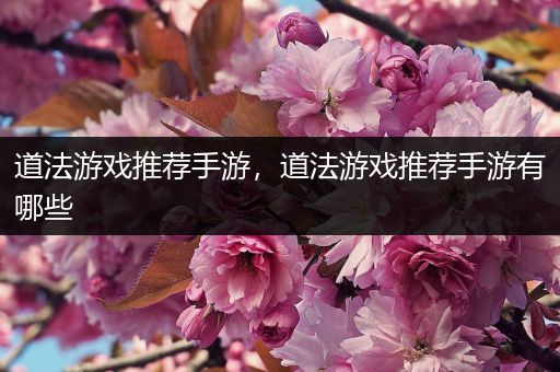 道法游戏推荐手游，道法游戏推荐手游有哪些