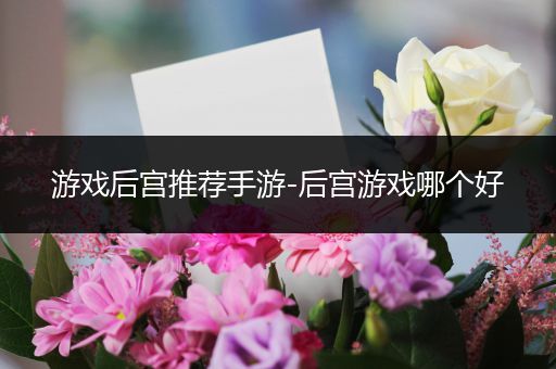游戏后宫推荐手游-后宫游戏哪个好