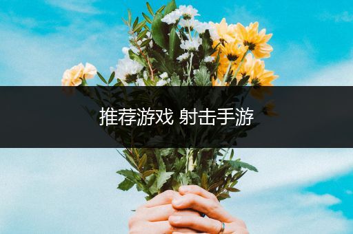 推荐游戏 射击手游