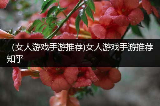 （女人游戏手游推荐)女人游戏手游推荐知乎
