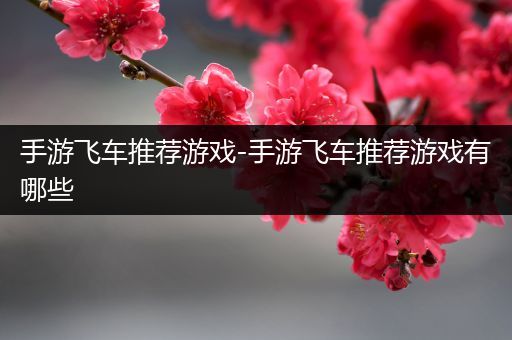 手游飞车推荐游戏-手游飞车推荐游戏有哪些