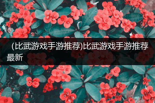 （比武游戏手游推荐)比武游戏手游推荐最新