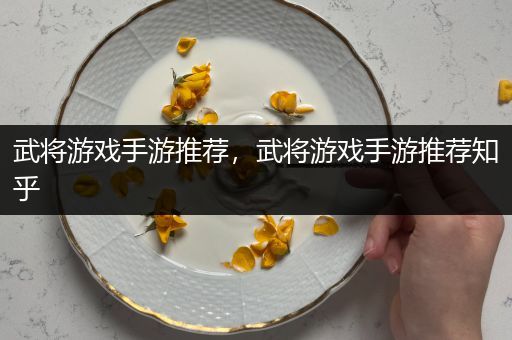 武将游戏手游推荐，武将游戏手游推荐知乎