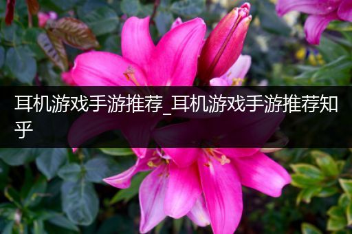耳机游戏手游推荐_耳机游戏手游推荐知乎