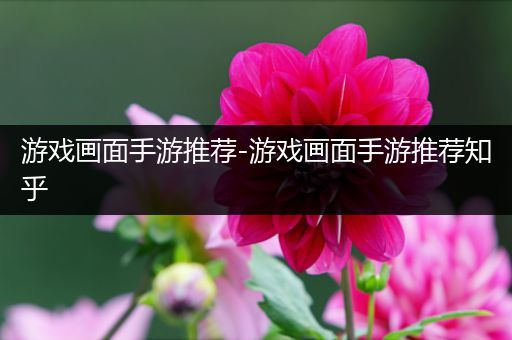 游戏画面手游推荐-游戏画面手游推荐知乎