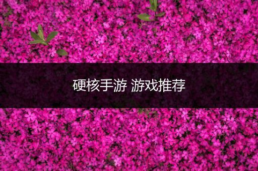 硬核手游 游戏推荐