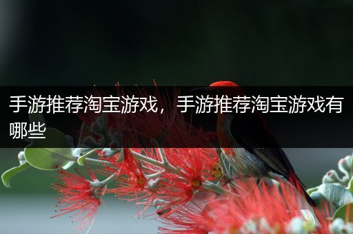 手游推荐淘宝游戏，手游推荐淘宝游戏有哪些
