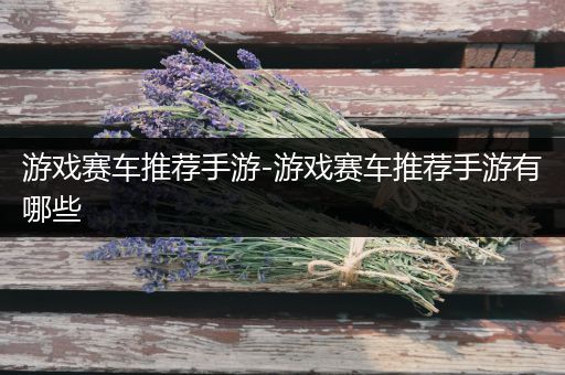 游戏赛车推荐手游-游戏赛车推荐手游有哪些