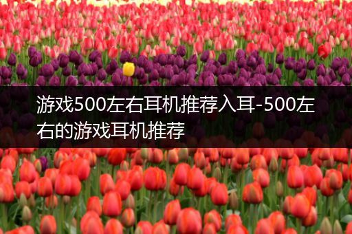 游戏500左右耳机推荐入耳-500左右的游戏耳机推荐