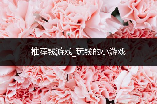 推荐钱游戏_玩钱的小游戏