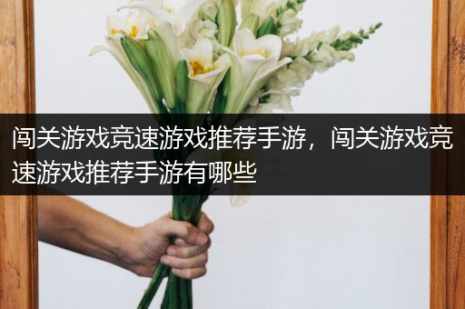 闯关游戏竞速游戏推荐手游，闯关游戏竞速游戏推荐手游有哪些
