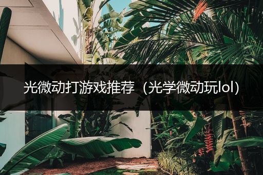 光微动打游戏推荐（光学微动玩lol）