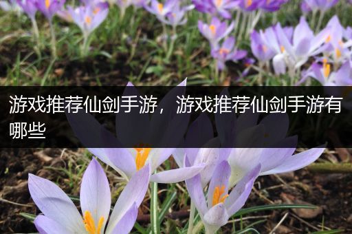 游戏推荐仙剑手游，游戏推荐仙剑手游有哪些