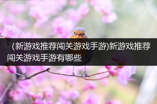 （新游戏推荐闯关游戏手游)新游戏推荐闯关游戏手游有哪些
