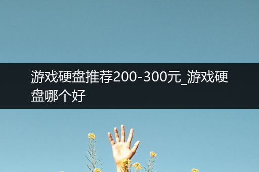 游戏硬盘推荐200-300元_游戏硬盘哪个好