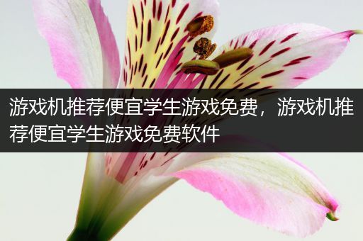 游戏机推荐便宜学生游戏免费，游戏机推荐便宜学生游戏免费软件