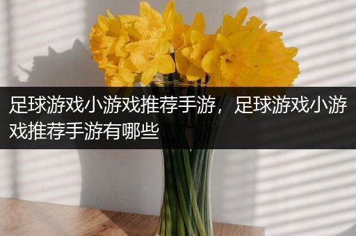 足球游戏小游戏推荐手游，足球游戏小游戏推荐手游有哪些