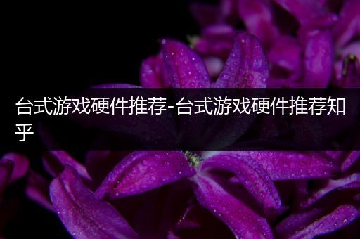 台式游戏硬件推荐-台式游戏硬件推荐知乎
