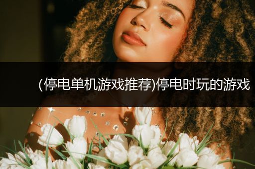 （停电单机游戏推荐)停电时玩的游戏