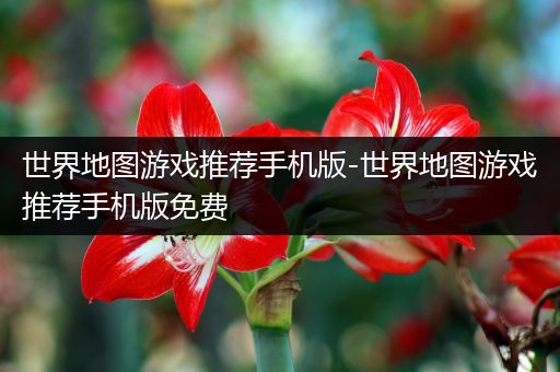 世界地图游戏推荐手机版-世界地图游戏推荐手机版免费
