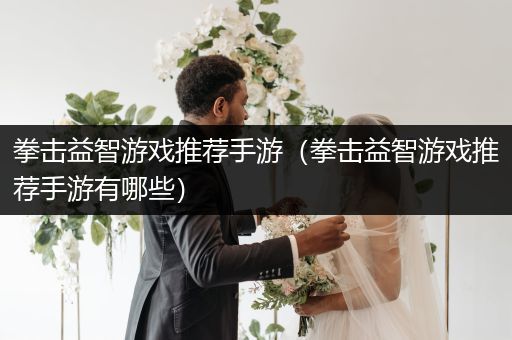 拳击益智游戏推荐手游（拳击益智游戏推荐手游有哪些）