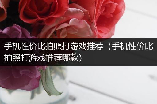 手机性价比拍照打游戏推荐（手机性价比拍照打游戏推荐哪款）