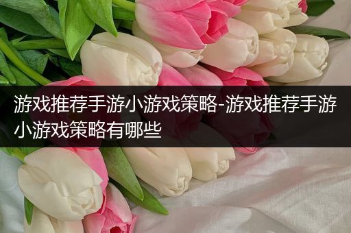 游戏推荐手游小游戏策略-游戏推荐手游小游戏策略有哪些