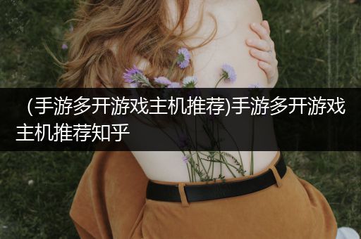 （手游多开游戏主机推荐)手游多开游戏主机推荐知乎