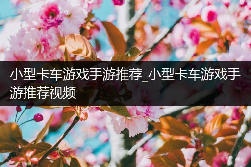 小型卡车游戏手游推荐_小型卡车游戏手游推荐视频