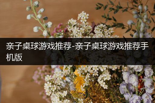 亲子桌球游戏推荐-亲子桌球游戏推荐手机版