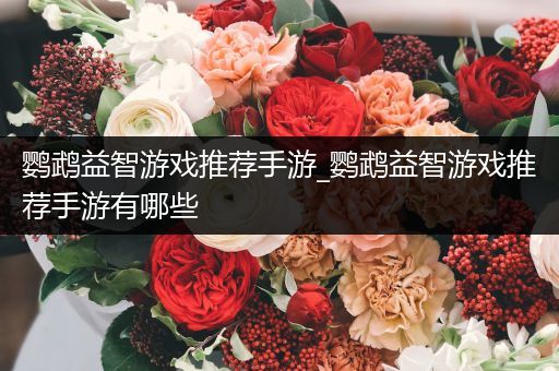 鹦鹉益智游戏推荐手游_鹦鹉益智游戏推荐手游有哪些