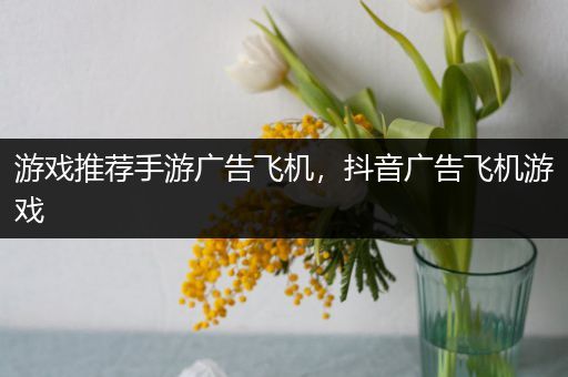 游戏推荐手游广告飞机，抖音广告飞机游戏