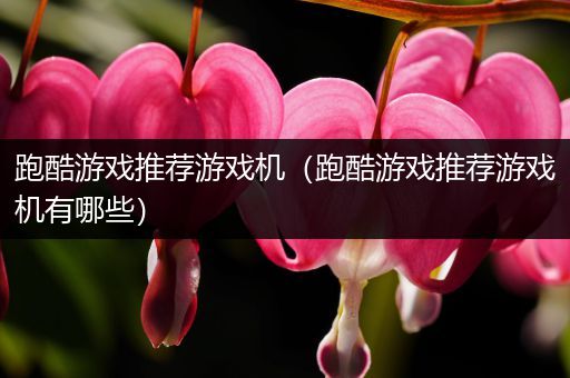 跑酷游戏推荐游戏机（跑酷游戏推荐游戏机有哪些）
