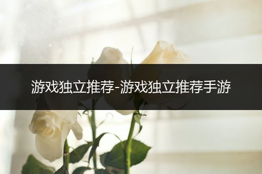 游戏独立推荐-游戏独立推荐手游
