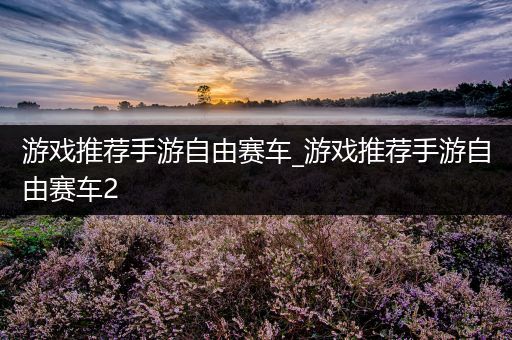 游戏推荐手游自由赛车_游戏推荐手游自由赛车2