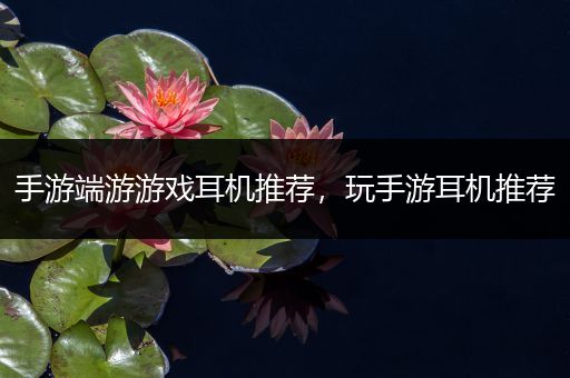 手游端游游戏耳机推荐，玩手游耳机推荐