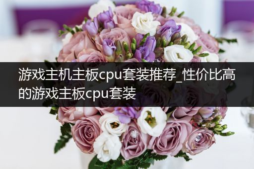 游戏主机主板cpu套装推荐_性价比高的游戏主板cpu套装