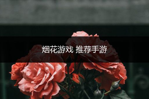 烟花游戏 推荐手游
