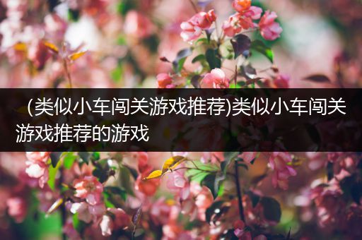 （类似小车闯关游戏推荐)类似小车闯关游戏推荐的游戏